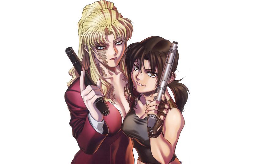 balalaika black_lagoon gun revy tagme