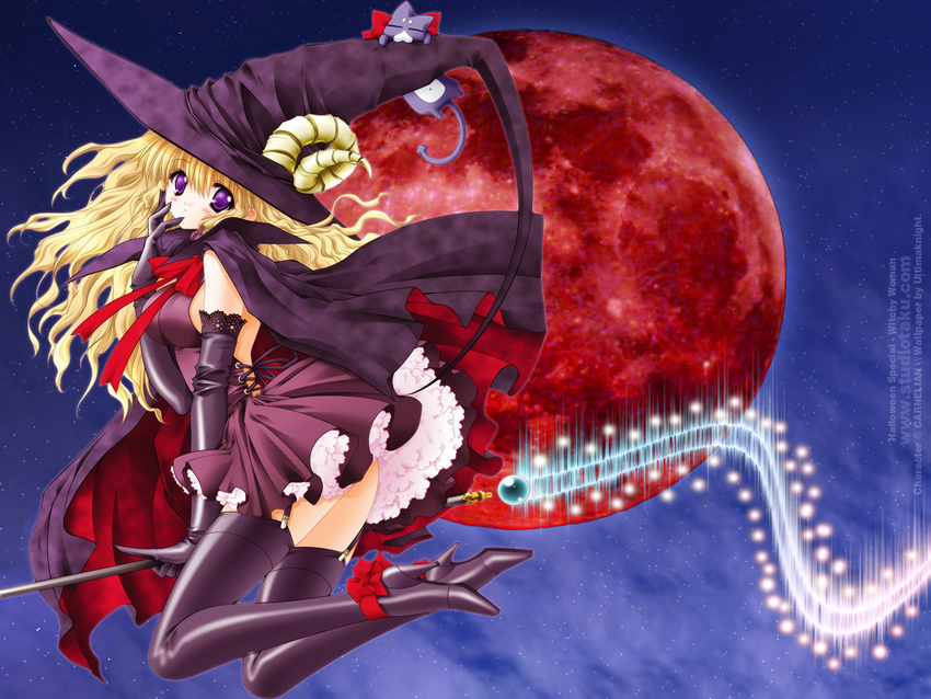 blonde_hair carnelian violet_eyes witch yami_to_boushi_to_hon_no_tabibito