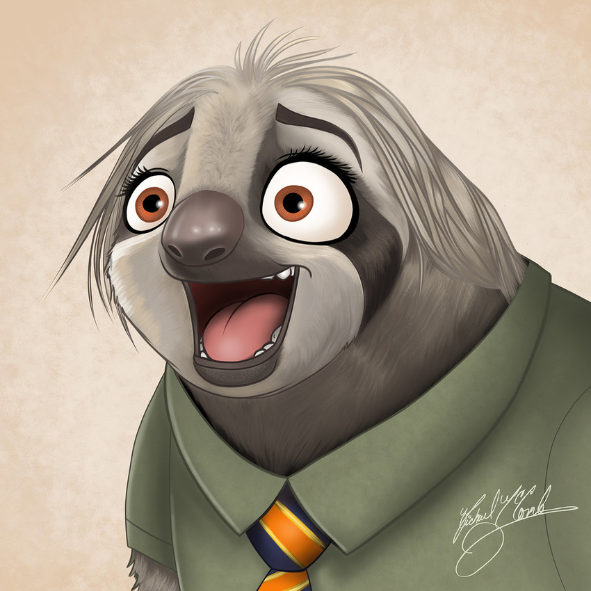 disney flash_slothmore gotpeeps male mammal sloth zootopia