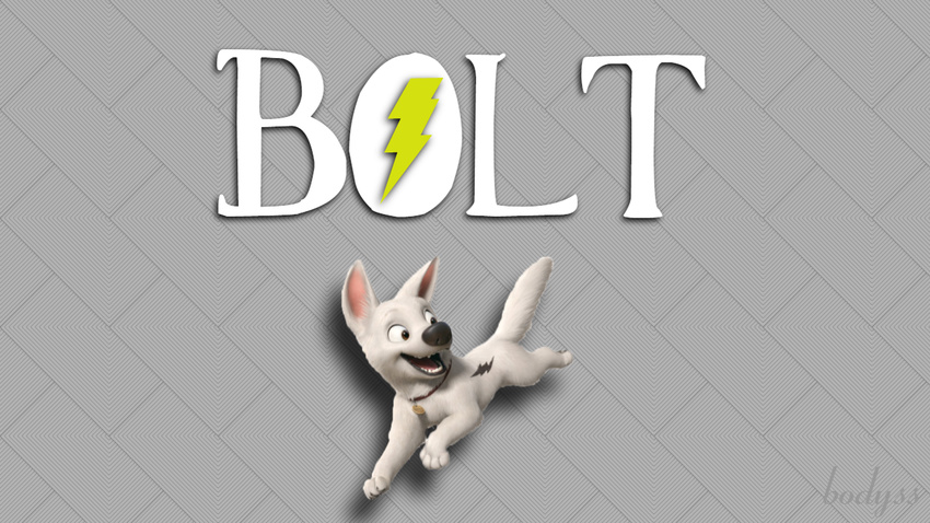 &lt;3 bodyss bolt bolt_(film) canine collar cute disney dog feral fur german_shepherd male mammal solo text white_fur