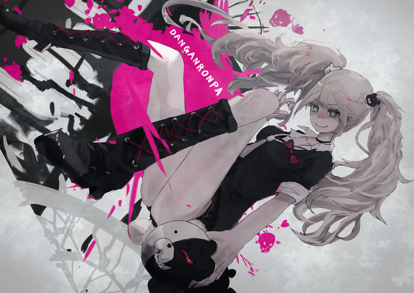 dangan-ronpa enoshima_junko heels monokuma tagme