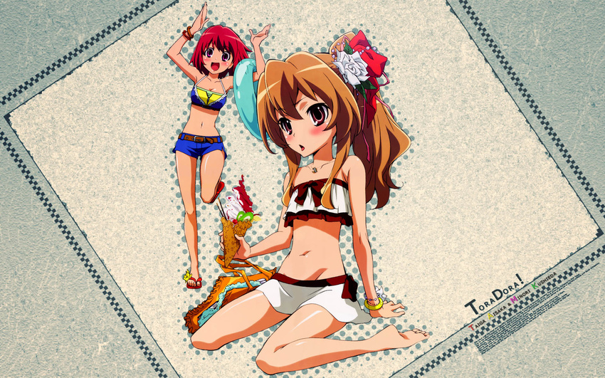 aisaka_taiga kushieda_minori swimsuit tagme toradora