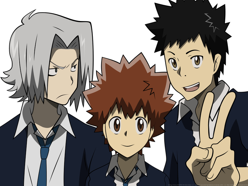 gokudera_hayato katekyou_hitman_reborn sawada_tsunayoshi transparent yamamoto_takeshi