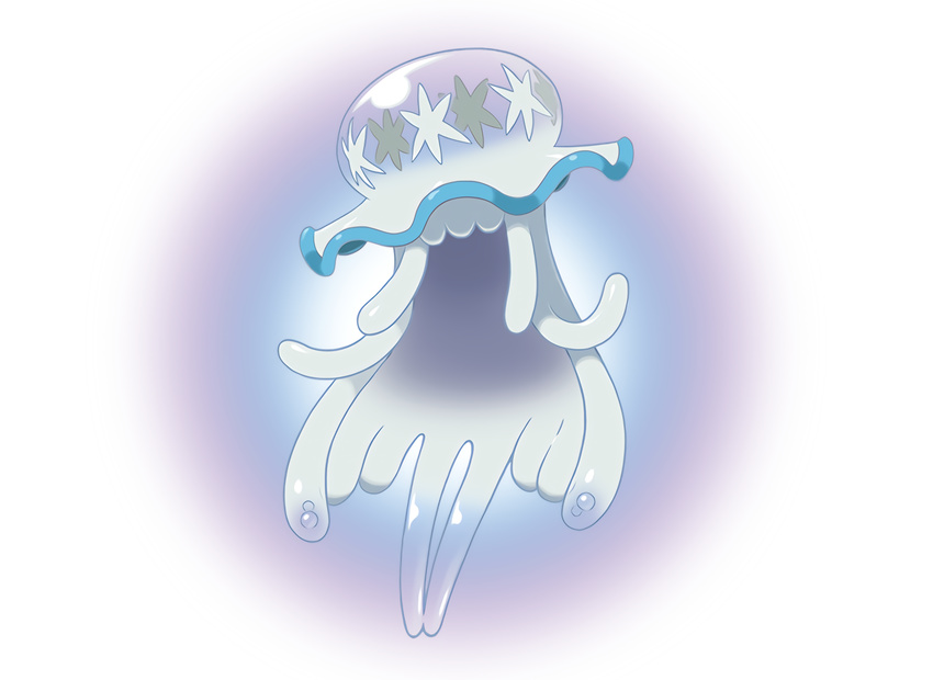 ambiguous_gender jellyfish ken_sugimori marine nintendo official_art pok&eacute;mon solo tentacles ub-01 ultra_beast video_games