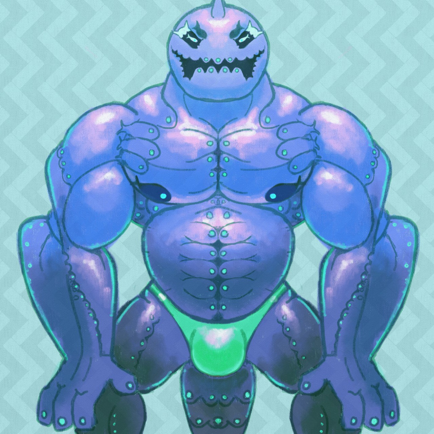 anthro anthrofied bulge male muscular nintendo pok&eacute;mon solo video_games wishiwashi zetrocci