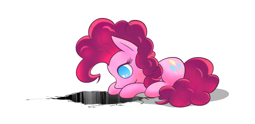 alpha_channel blue_eyes cutie_mark equine eyelashes female feral flamevulture17 friendship_is_magic hair hole_(disambiguation) hooves mammal my_little_pony nude pink_hair pinkie_pie_(mlp) simple_background solo transparent_background