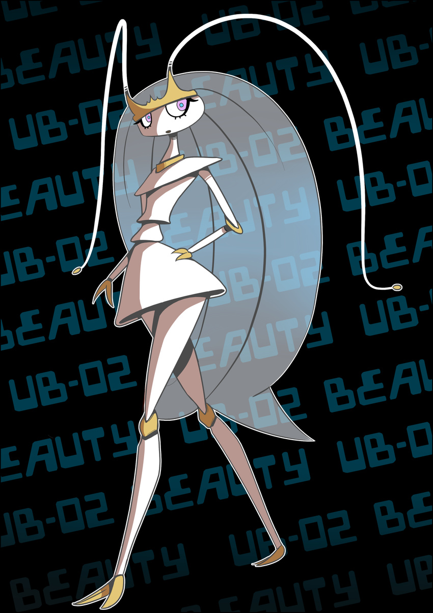 anzhyra nintendo pok&eacute;mon purple_eyes ub-02_beauty ultra_beast video_games