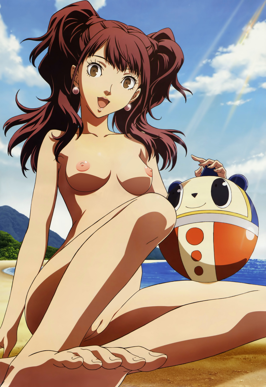 feet kujikawa_rise kuma_(persona_4) megaten nakahara_kiyotaka naked nipples persona persona_4 photoshop pussy uncensored