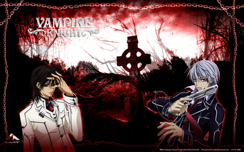 gun kiryuu_zero kuran_kaname male tagme vampire_knight