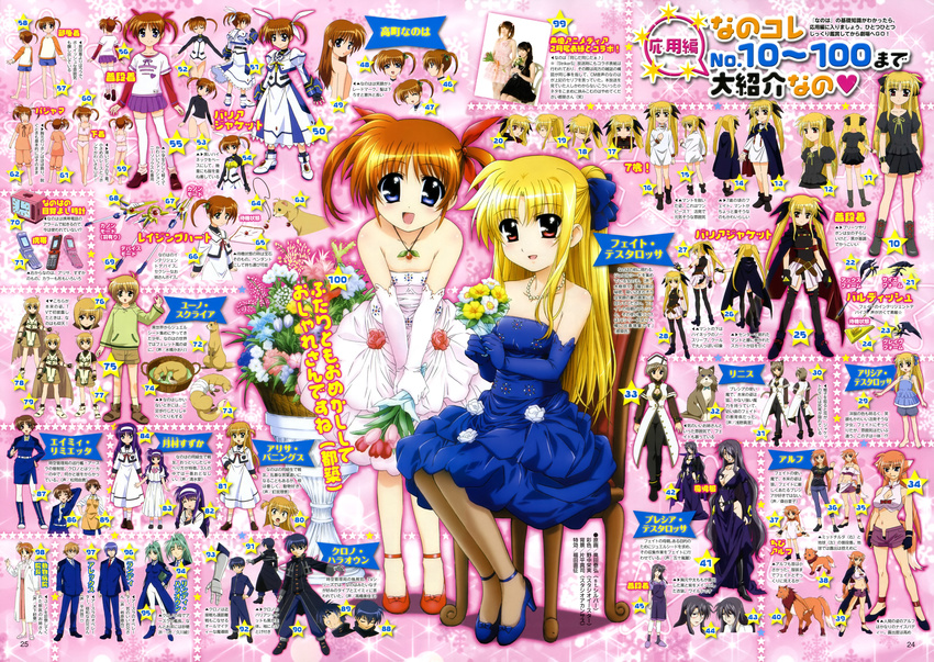 alisa_bannings amy_limiette arf chrono_harlaown dress fate_testarossa lindy_harlaown linith mahou_shoujo_lyrical_nanoha mahou_shoujo_lyrical_nanoha_the_movie_1st pantsu pantyhose precia_testarossa takamachi_nanoha thigh-highs tsukimura_suzuka yuuno_scrya