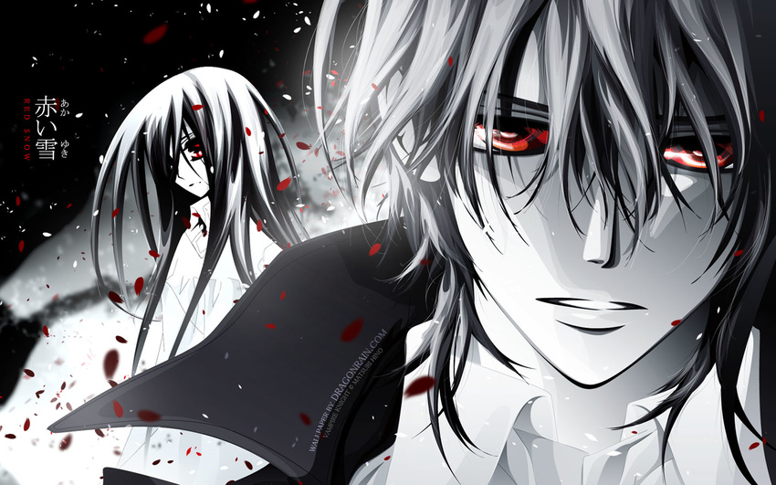 cross_yuuki kuran_kaname red_eyes tagme vampire_knight