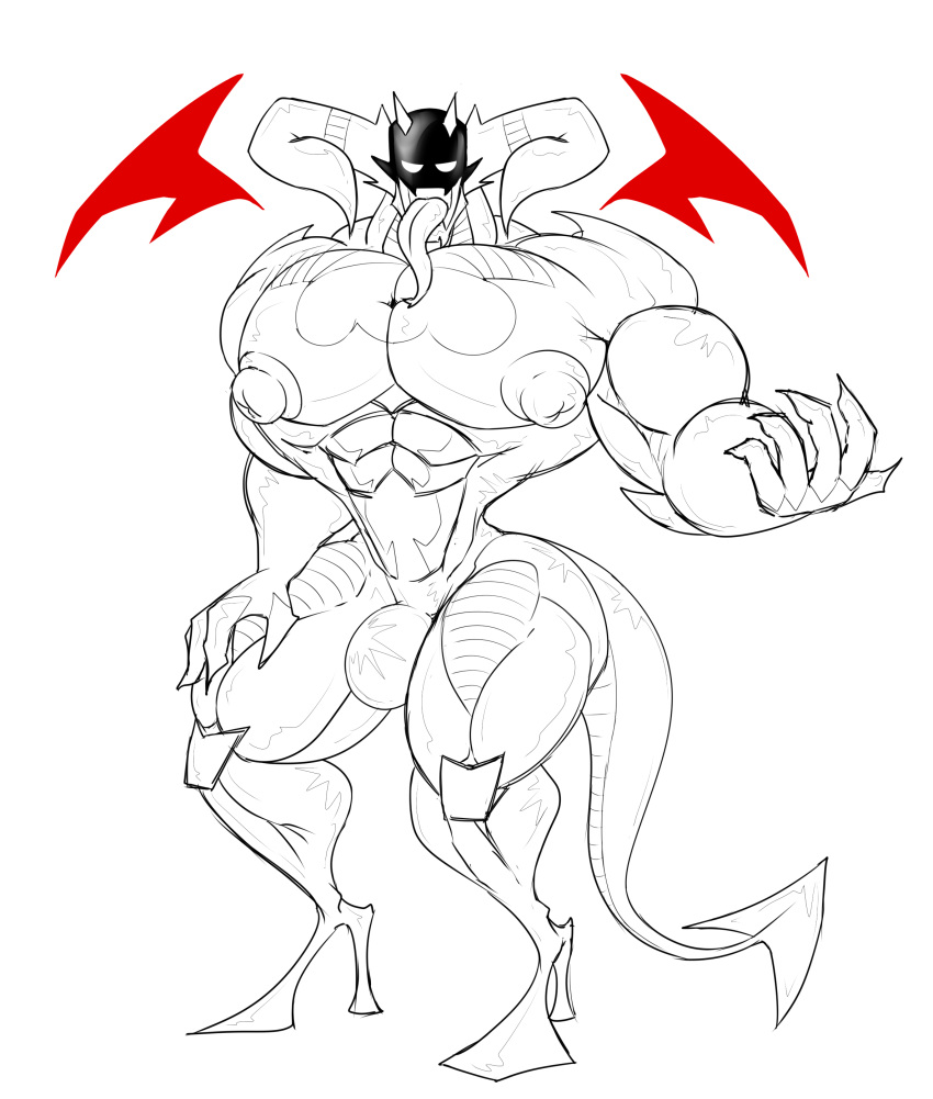 absurd_res chastity_(disambiguation) demon dragmon hi_res invalid_tag machine male muscular nipples robot submissive tail