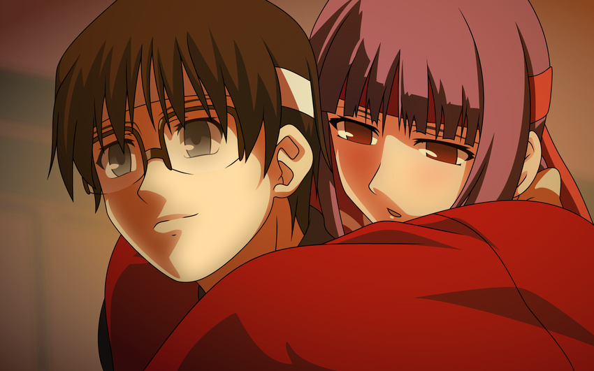 asagami_fujino blush kara_no_kyoukai kokutou_mikiya tagme