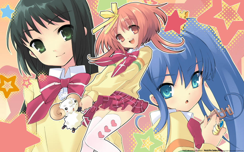 akihime_sumomo itou_noiji nanatsuiro_drops yaeno_nadeshiko yuuki_nona