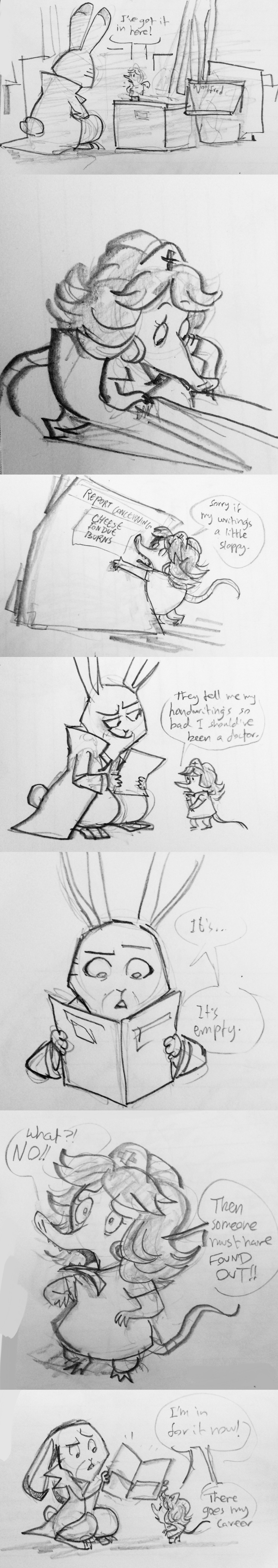 2016 absurd_res anthro comic disney folder hi_res lagomorph mammal mouse nicolaswildes_(artist) nurse rabbit rodent speech_bubble superabsurd_res text zistopia zootopia