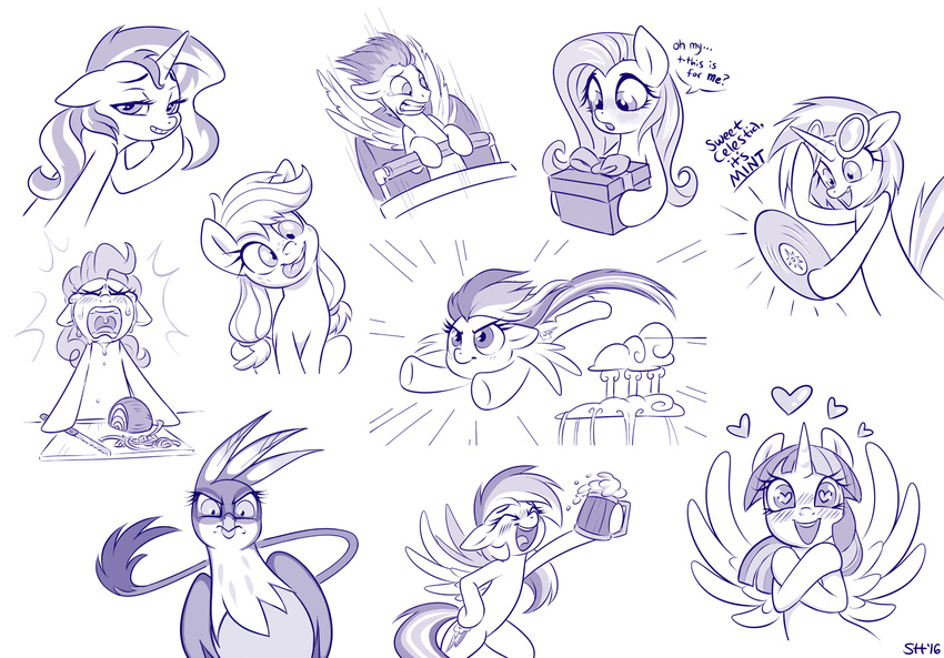 &lt;3 &lt;3_eyes 2016 applejack_(mlp) avian cider drunk equestria_girls equine female flash_sentry_(mlp) fluttershy_(mlp) friendship_is_magic gift gilda_(mlp) gryphon horn horse male mammal my_little_pony pegasus pinkie_pie_(mlp) pony rainbow_dash_(mlp) roller_coaster sorcerushorserus sunset_shimmer_(eg) twilight_sparkle_(mlp) vinyl_record vinyl_scratch_(mlp) winged_unicorn wings