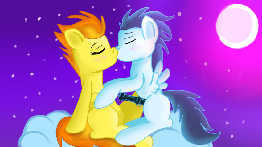 female friendship_is_magic jbond kissing male male/female my_little_pony penis pussy soarin_(mlp) spitfire wonderbolts_(mlp) young