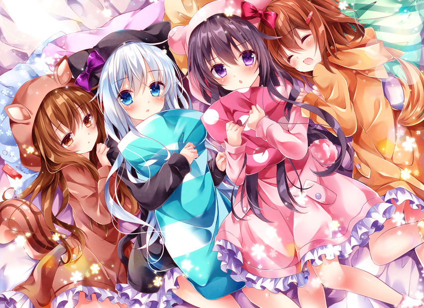 akatsuki_(kancolle) hibiki_(kancolle) ikazuchi_(kancolle) inazuma_(kancolle) kantai_collection nogi_takayoshi waifu2x