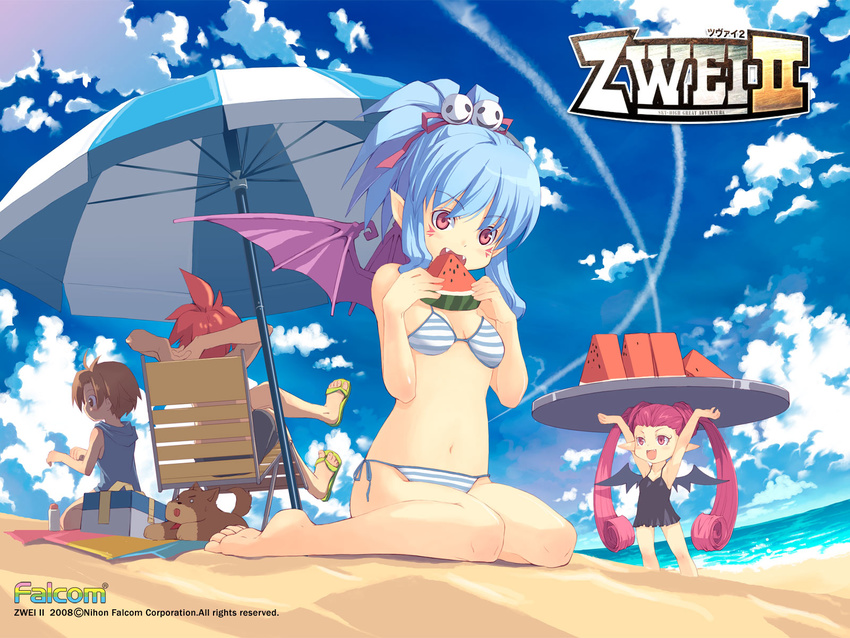 alwen beach falcom ragna_valentine ruu subaru tagme zwei_ii