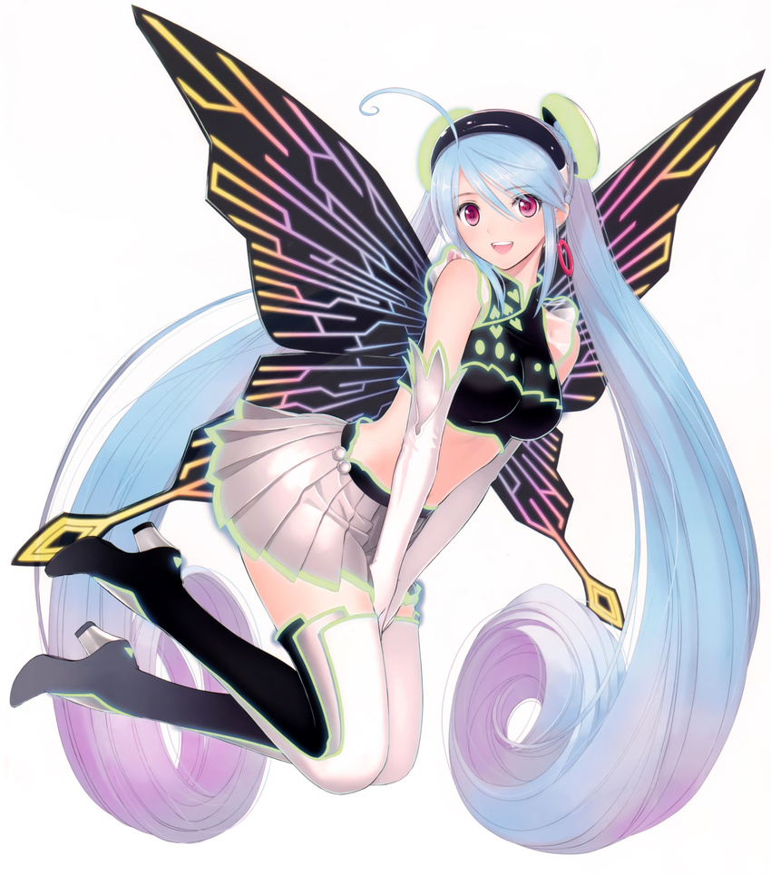 heels tagme thighhighs tony_taka wings