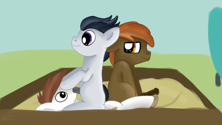 anal button_mash_(mlp) feral friendship_is_magic jbond male male/male my_little_pony oral penis pipsqueak_(mlp) rumble_(mlp) simple_background young