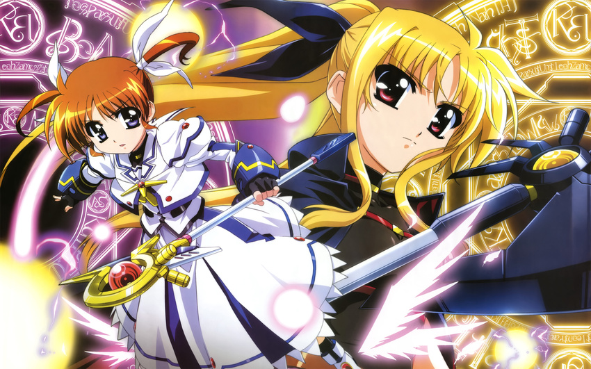 fate_testarossa mahou_shoujo_lyrical_nanoha mahou_shoujo_lyrical_nanoha_the_movie_1st tagme takamachi_nanoha