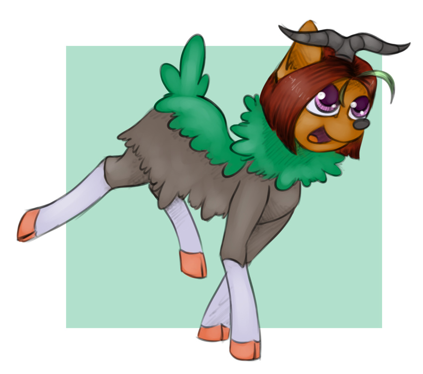 costume duncan equine fan_character horse mammal marsminer my_little_pony nintendo pok&eacute;mon pony skiddo video_games