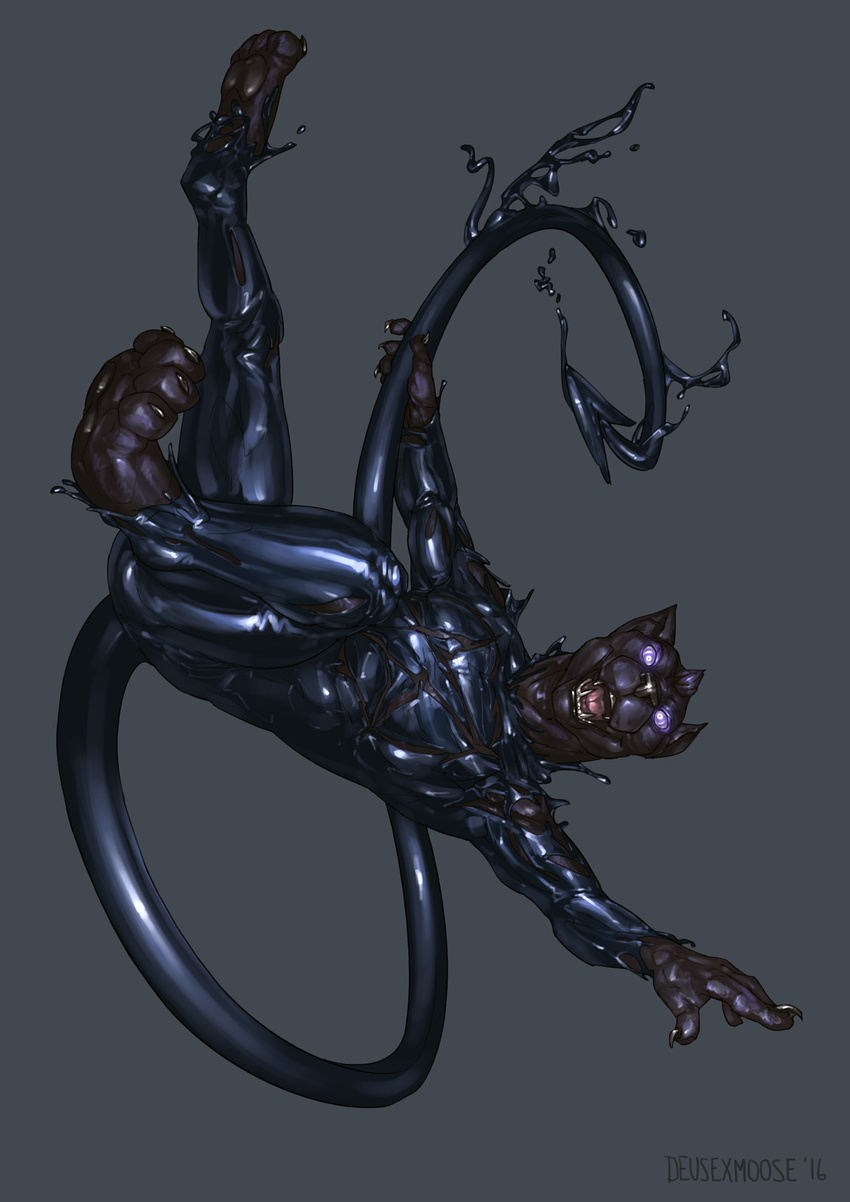 catsuit_(disambiguation) feline glowing hypnotic invalid_tag liquid male mammal panther rubber symbiote symbiotic