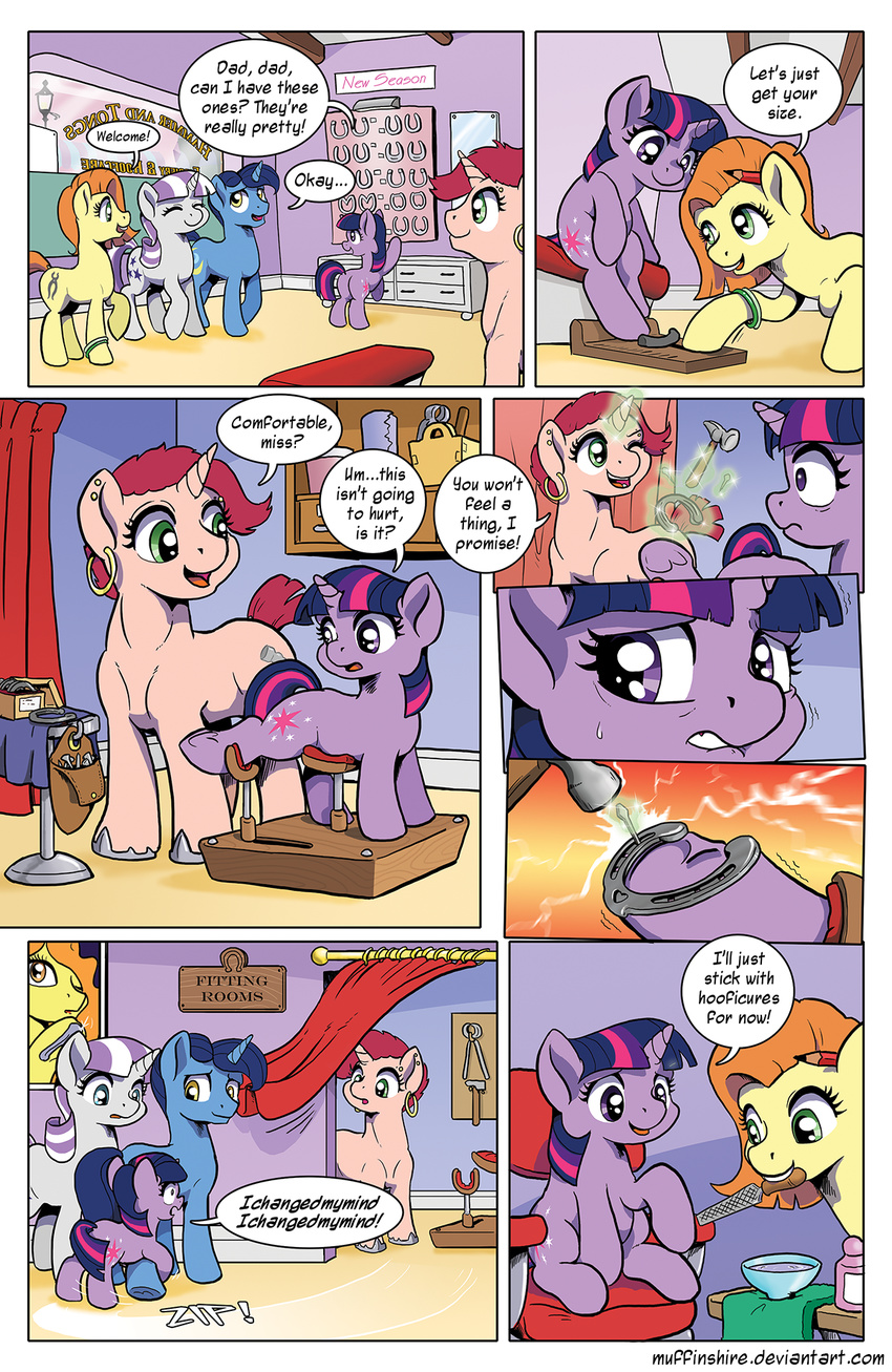 2016 comic dialogue english_text equine friendship_is_magic horn horseshoe mammal muffinshire my_little_pony night_light_(mlp) text twilight_sparkle_(mlp) twilight_velvet_(mlp) unicorn