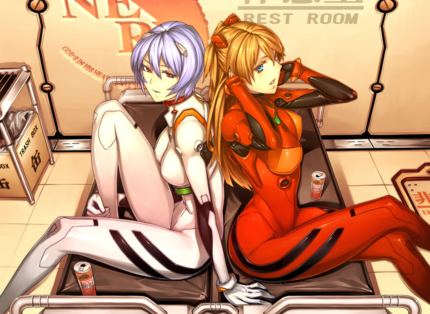 ayanami_rei neon_genesis_evangelion real_xxiii soryu_asuka_langley tagme