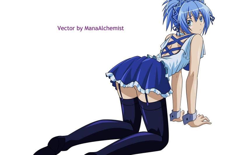 garter_belt kampfer senou_natsuru signed stockings thigh-highs transparent vector