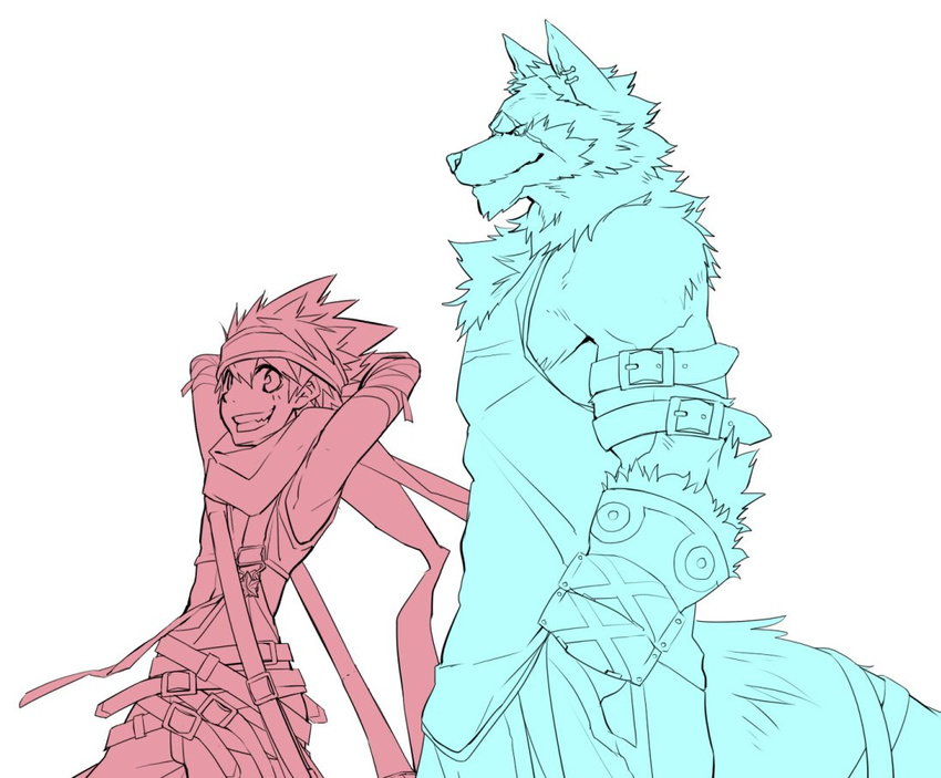 2016 anthro biceps canine human kenn male mammal wolf