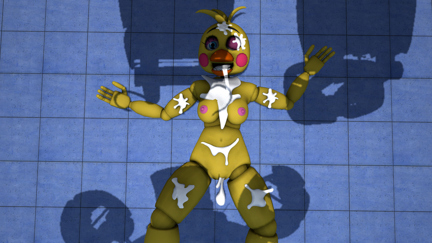2016 3d_(artwork) after_sex animatronic bear breasts cum cum_everywhere cum_in_mouth cum_in_pussy cum_inside cum_on_body cum_on_face digital_media_(artwork) fan_character female five_nights_at_freddy's five_nights_at_freddy's_2 five_nights_at_freddy's_4 hi_res lagomorph looking_at_viewer machine male male/female mammal messy nightmare_(fnaf) nipples non-mammal_breasts nude pussy rabbit robot source_filmmaker toy_chica_(fnaf) video_games xboxking37