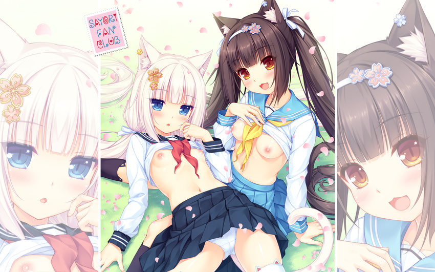 chocola_(sayori) nekopara sayori tagme vanilla_(sayori)