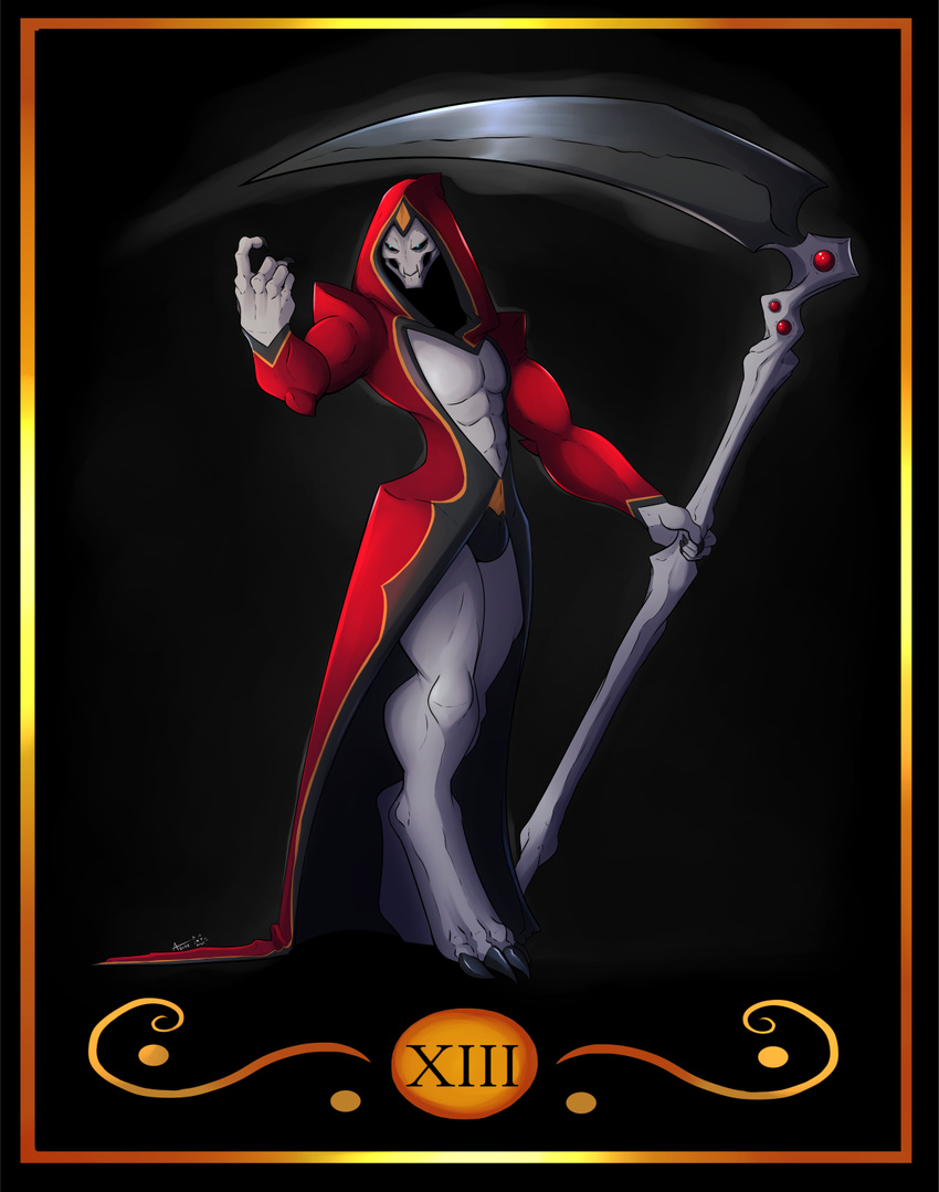 card death fortune_telling grim grimreaper male reaper_(disambiguation) skull tarot tarot_card undeadkitty13