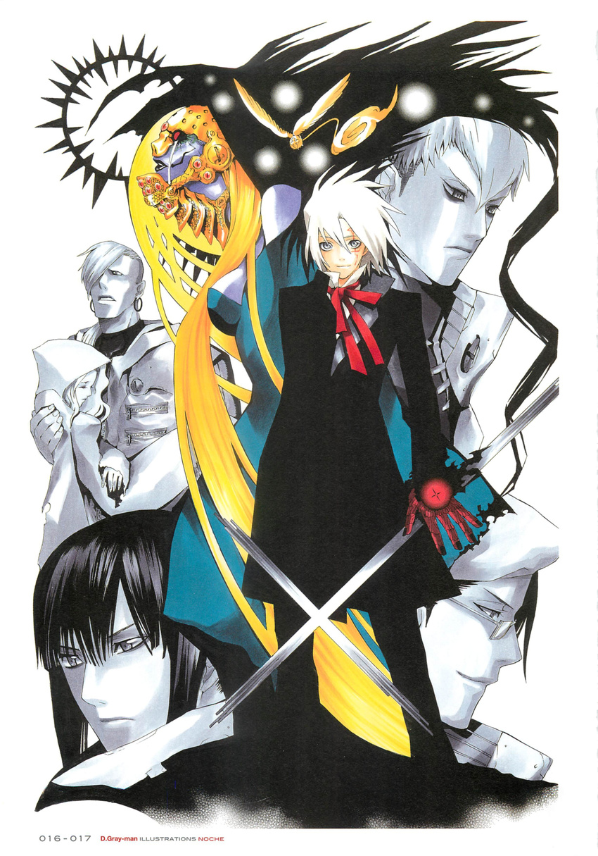 allen_walker bak_chan d.gray-man hoshino_katsura kanda_yu komui_lee timcanpy