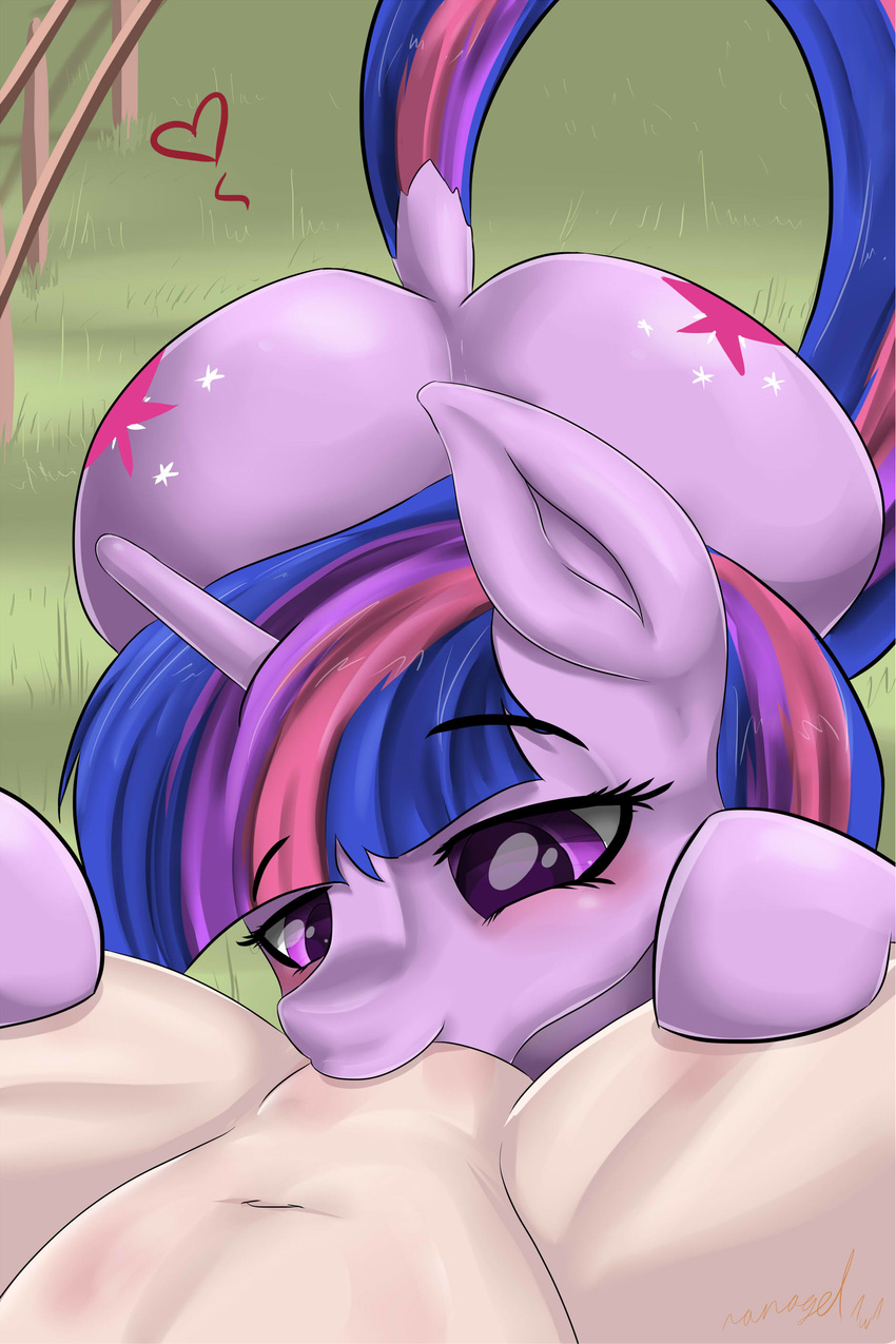 2016 fellatio female friendship_is_magic fur long_tongue my_little_pony nana_gel oral sex simple_background tongue tongue_out tonguejob twilight_sparkle_(mlp)