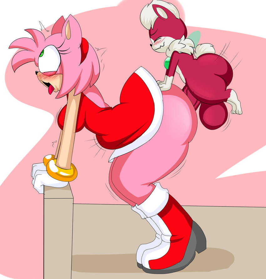 amy_rose anal anthro balls big_balls big_butt breasts butt chip_(sonic) denizen1414 duo female hedgehog hyper large_penetration male male/female mammal nude penetration penis size_difference sonic_(series)