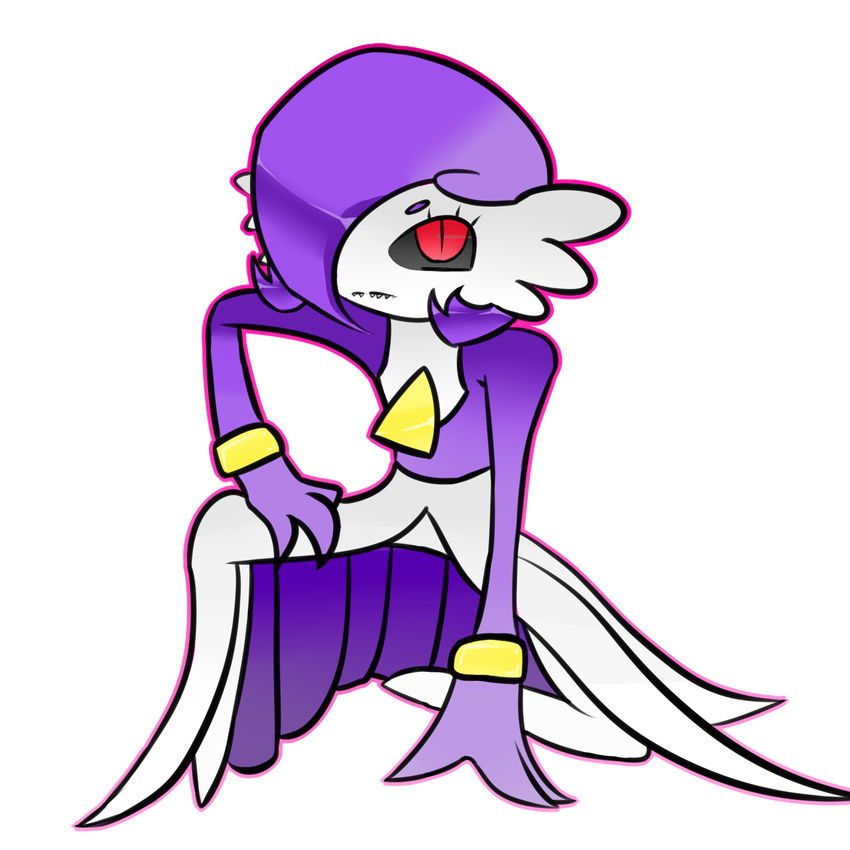 cleo female flat_chested gardevoir humanoid lvl100gardevoir nintendo pok&eacute;mon teeth video_games