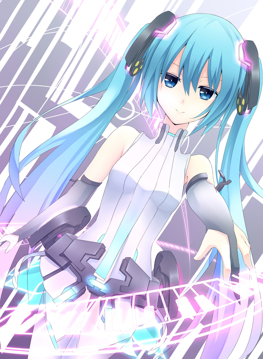 bodysuit hatsune_miku makadamixa miku_append vocaloid