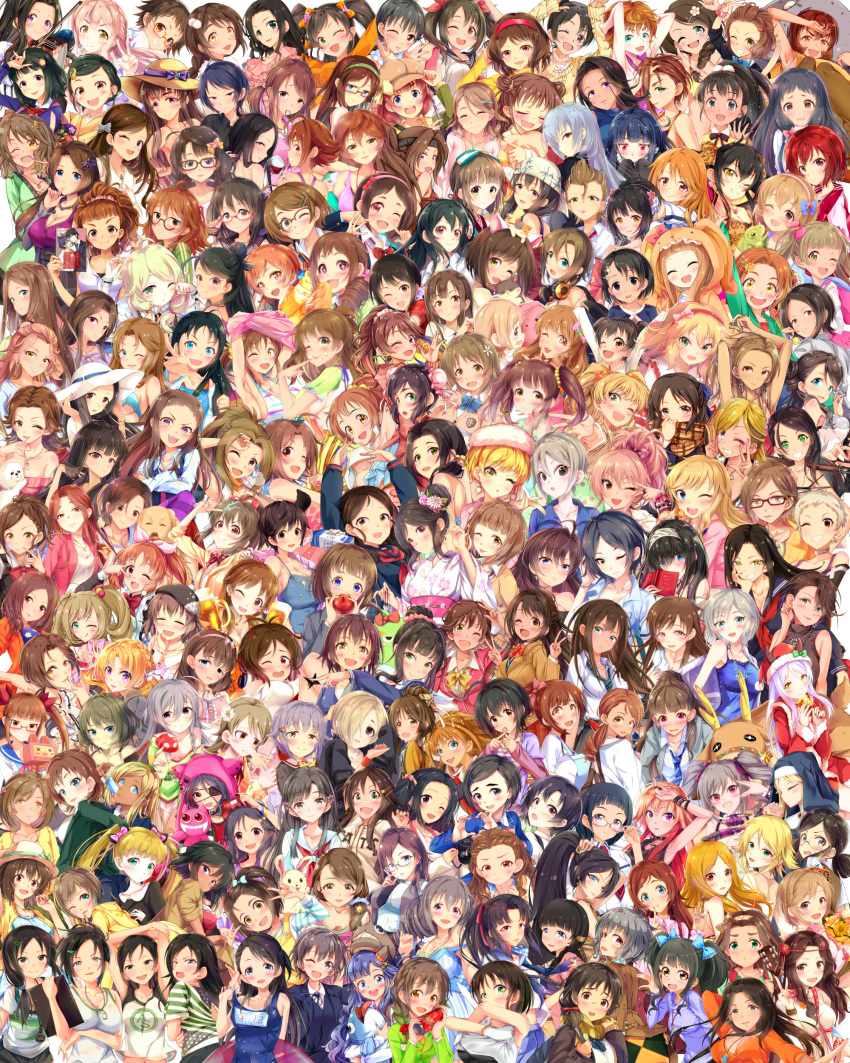 6+girls abe_nana absurdres aiba_yumi aihara_yukino aikawa_chinatsu aino_nagisa akagi_miria akanishi_erika anastasia_(idolmaster) anzai_miyako aoki_kei aoki_mei aoki_rei aoki_sei araki_hina ariura_kanna asano_fuka asari_nanami ayase_honoka bad_id bad_pixiv_id black_hair blush brown_hair cathy_graham clarice_(idolmaster) clenched_hands collarbone commentary_request domyoji_karin ebihara_naho egami_tsubaki etou_misaki_(idolmaster) eve_santaclaus everyone fujii_tomo fujimoto_rina fujiwara_hajime fukuyama_mai furusawa_yoriko futaba_anzu hamaguchi_ayame hamakawa_ayuna harada_miyo hattori_toko hayami_kanade hayasaka_mirei helen_(idolmaster) highres hiiragi_shino himekawa_yuki hino_akane_(idolmaster) hojo_karen honda_mio hori_yuko hoshi_syoko hyodo_rena ichihara_nina ichinose_shiki idol idolmaster idolmaster_cinderella_girls igarashi_kyoko ijuin_megumi ikebukuro_akiha imai_kana imura_setsuna jougasaki_mika jougasaki_rika kamijo_haruna kamiya_nao kanzaki_ranko katagiri_sanae kate_(idolmaster) kawashima_mizuki kiba_manami kimura_natsuki kirino_aya kiryu_tsukasa_(idolmaster) kishibe_ayaka kita_hinako kitagawa_mahiro kitami_yuzu kobayakawa_sae koga_koharu kohinata_miho komatsu_ibuki komuro_chinami koseki_reina koshimizu_sachiko kudo_shinobu kurihara_nene kurokawa_chiaki kusakabe_wakaba layla_(idolmaster) long_hair looking_at_viewer maekawa_miku makihara_shiho manabe_itsuki manaka_misato mary_cochran matoba_risa matsubara_saya matsumoto_sarina matsunaga_ryo matsuo_chizuru matsuyama_kumiko mifune_miyu mimura_kanako mitsuki_(omezame_alice) miyamoto_frederica miyoshi_sana mizuki_seira mizumoto_yukari mizuno_midori mochida_arisa mochizuki_hijiri momoi_azuki morikubo_nono moroboshi_kirari mukai_takumi multiple_girls munakata_atsumi murakami_tomoe muramatsu_sakura nagatomi_hasumi nakano_yuka namba_emi namiki_meiko nanjo_hikaru narumiya_yume natalia_(idolmaster) ninomiya_asuka nishijima_kai nishikawa_honami nitta_minami niwa_hitomi non-web_source nonomura_sora ogata_chieri ohara_michiru ohishi_izumi ohnishi_yuriko ohnuma_kurumi ohta_yuu ohtsuki_yui oikawa_shizuku okazaki_yasuha okuyama_saori open_mouth otokura_yuuki partially_colored ryuzaki_kaoru saejima_kiyomi sagisawa_fumika saionji_kotoka saito_yoko sajo_yukimi sakakibara_satomi sakuma_mayu sakurai_momoka sasaki_chie sato_shin sawada_marina seki_hiromi sena_shiori_(idolmaster) senkawa_chihiro senzaki_ema shibuya_rin shiina_noriko shimamura_uzuki shinohara_rei shiomi_syuko shiragiku_hotaru shirasaka_koume short_hair shuto_aoi smile soma_natsumi sugisaka_umi suzumiya_seika tachibana_arisu tada_riina takafuji_kako takagaki_kaede takahashi_reiko takamine_noa takamori_aiko thick_eyebrows togo_ai totoki_airi trainer_(idolmaster) tsuchiya_ako tsukimiya_miyabi ueda_suzuho ujiie_mutsumi umeki_otoha upper_body w wakabayashi_tomoka wakiyama_tamami wakui_rumi yagami_makino yaguchi_miu yamato_aki yanagi_kiyora yanase_miyuki yao_fueifuei yokoyama_chika yorita_yoshino yoshioka_saki yusa_kozue yuuki_haru zaizen_tokiko