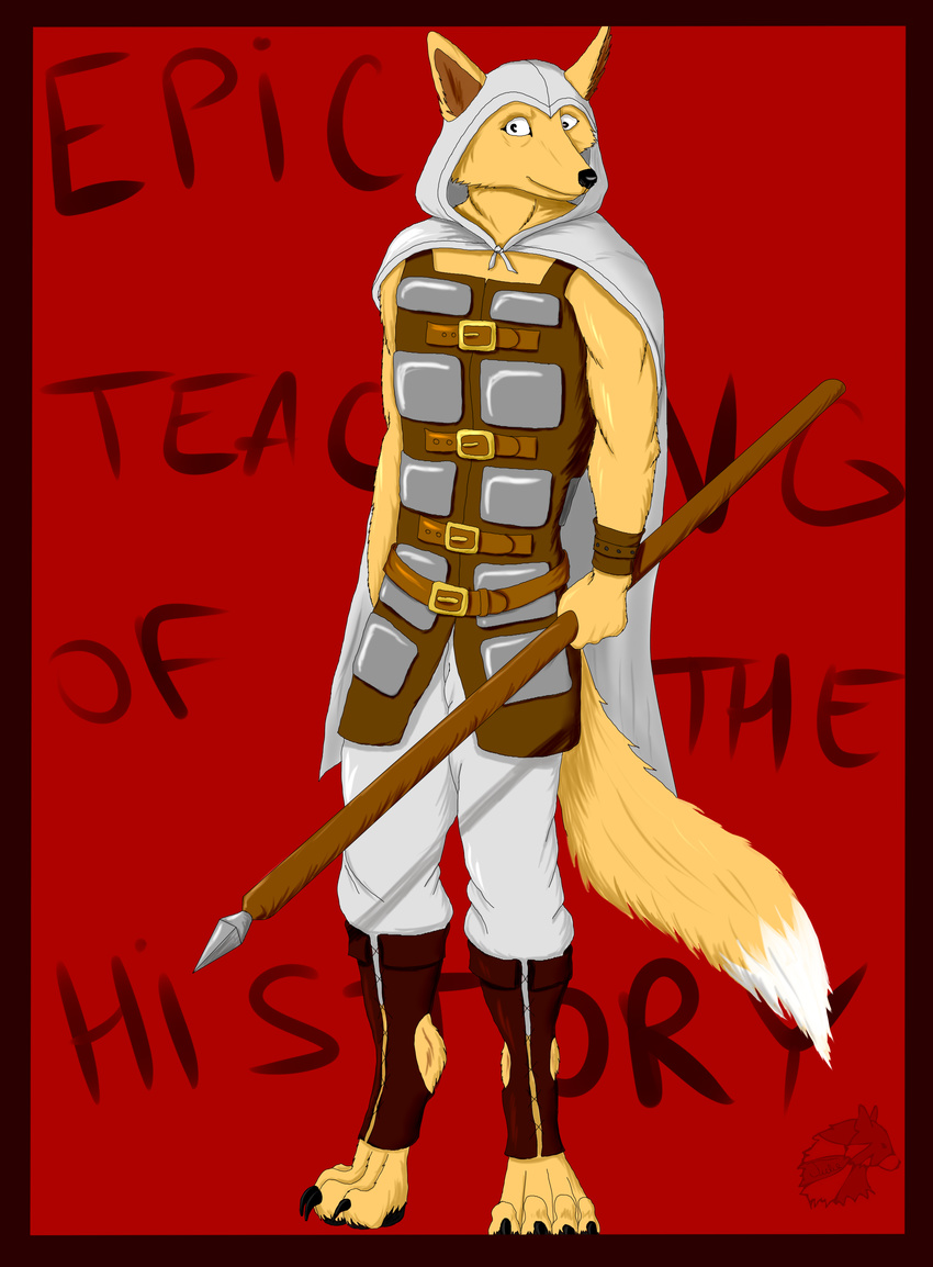 anthro canine digital_media_(artwork) fox leather mammal medieval paw_protection raak skyrim the_elder_scrolls video_games yenza