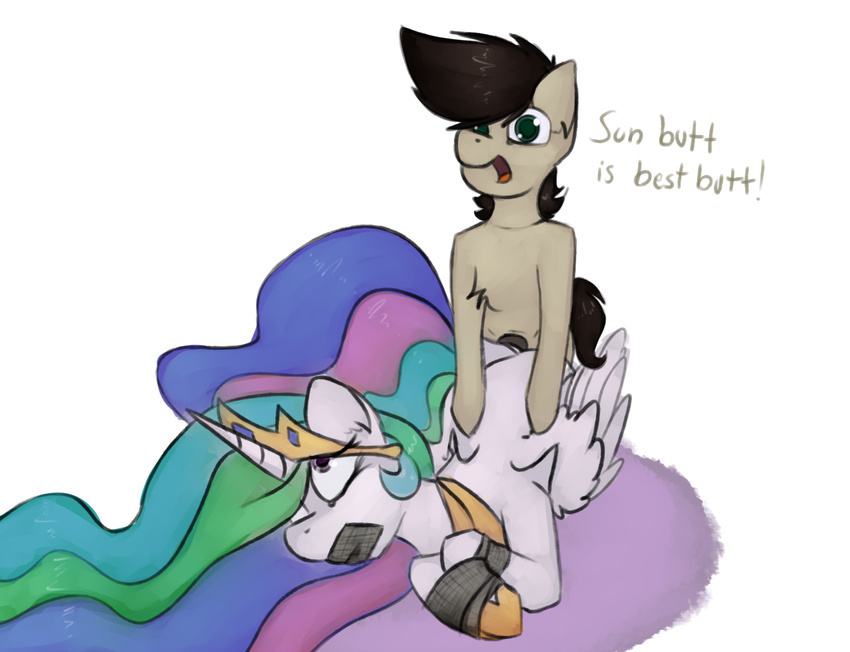 anal equine fan_character female horse male male/female mammal marsminer my_little_pony pone_keith pony princess_celestia_(mlp)