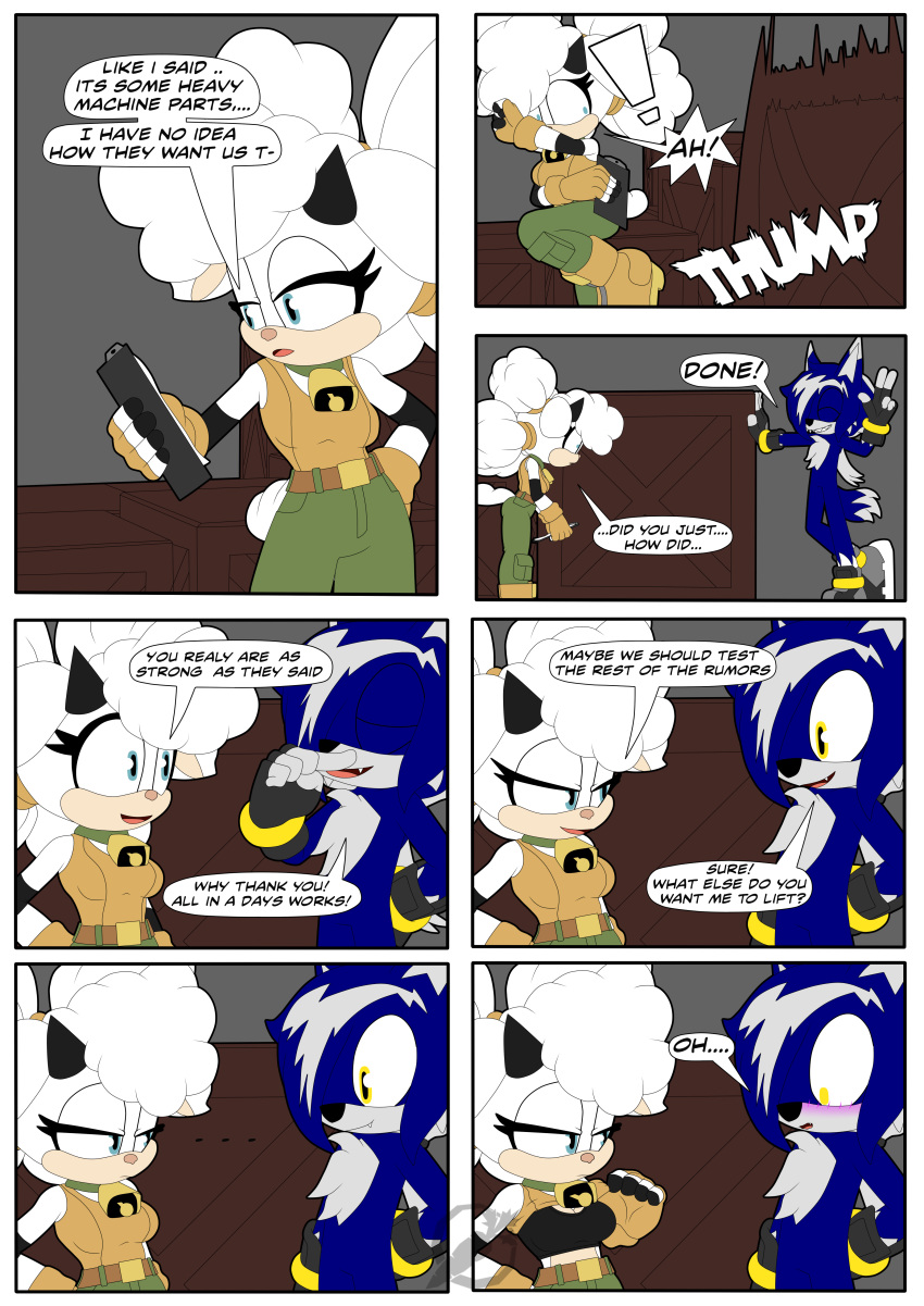 absurd_res bovid bra canid canine canis caprine carrot carrot_the_wolf clothing comic duo fan_character female food hi_res idw_publishing lanolin lanolin_the_sheep_(sonic) male male/female mammal plant sega sheep sonic_the_hedgehog_(comics) sonic_the_hedgehog_(idw) sonic_the_hedgehog_(series) sports_bra the_carrot_farm underwear vegetable wolf