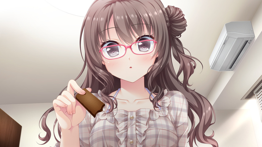 game_cg hatsukoi_sankaime hikami_yurino megane narumi_yuu windmill