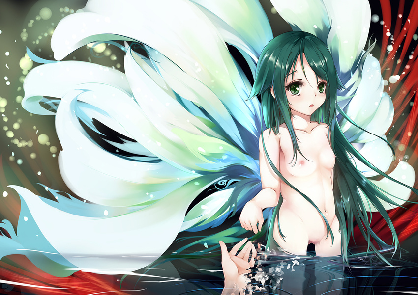 c_(pixiv3064042) censored naked saya saya_no_uta tail