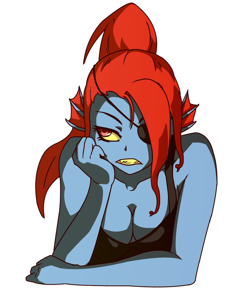 anthro fish humanoid marine solo soloungatonegro tagme undertale undyne video_games