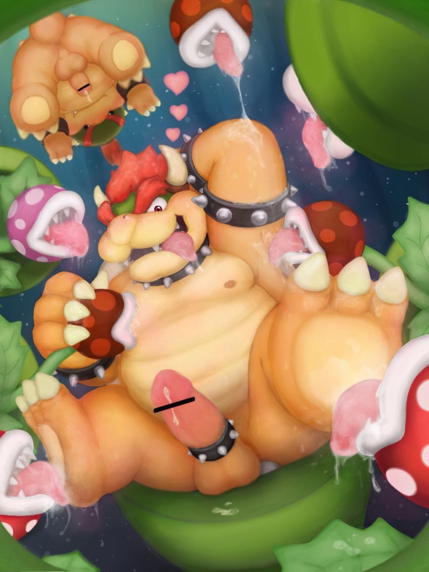 anthro anus areola armpit_lick armpits balls barefoot bdsm bondage bound bowser bowser_jr. butt censored claws cock_ring cum cum_on_penis cum_string drooling erection flora_fauna foot_fetish foot_lick group group_sex hair horn king koopa licking looking_at_viewer male mario_bros messy moobs nintendo nipple_lick nipples nude open_mouth orgasm orgy overweight penetration penis piranha_plant plant presenting presenting_anus presenting_hindquarters raised_arm reuben_(artist) royalty saliva scalie sex sharp_claws sharp_teeth sitting size_difference slightly_chubby smile spikes spread_legs spreading teeth tentacles toe_claws tongue tongue_out uncut upside_down video_games warp_pipe