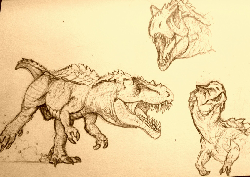 2_fingers 3_toes angry avian bird crest dinosaur inspecting invalid_tag roaring scales teeth the_isle theropod toes two_claws tyrannosaurus_rex