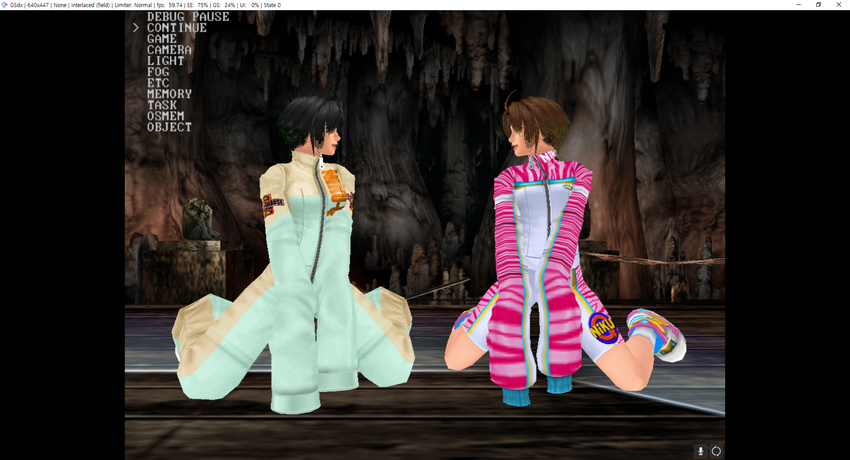 2girls 3d bloody_roar character_request multiple_girls nonomura_uriko tagme